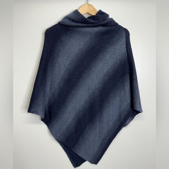 Wool Blend Women’s Blue Cowl Neck Size S/M‎ - Picture 3 of 6